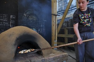 pizza making